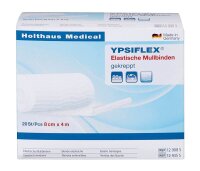 Holthaus Medical Mullbinden YPSIFLEX 12935S weiß 8,0 cm x 4,0 m, 20 St.