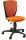 Topstar Kinderdrehstuhl High Scool®, 70570 BB40 Stoff orange, Gestell schwarz