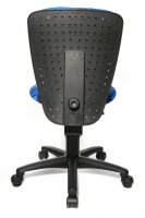 Topstar Kinderdrehstuhl High Scool®, 70570 CA40 Stoff blau, Gestell schwarz