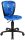 Topstar Kinderdrehstuhl High Scool®, 70570 CA40 Stoff blau, Gestell schwarz