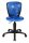 Topstar Kinderdrehstuhl High Scool®, 70570 CA40 Stoff blau, Gestell schwarz
