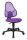 Topstar Kinderdrehstuhl Open Art® Junior, 71430 S07 Stoff lila, Gestell schwarz