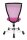 Topstar Kinderdrehstuhl Titan Junior, 71487 S04 Stoff rosa, Gestell silber
