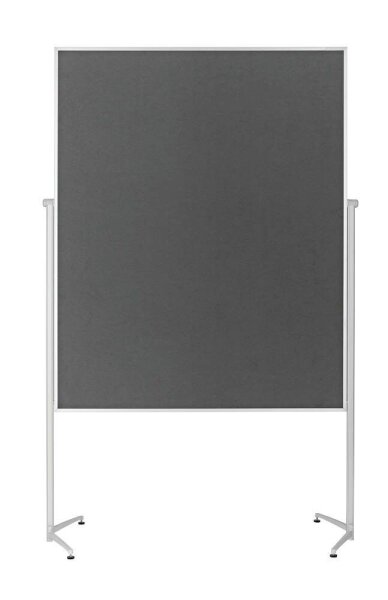 magnetoplan Moderationswand 120,0 x 150,0 cm dunkelgrau