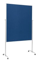magnetoplan Moderationswand 120,0 x 150,0 cm marineblau