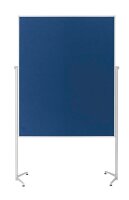 magnetoplan Moderationswand 120,0 x 150,0 cm marineblau