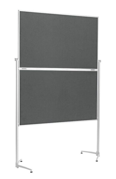 magnetoplan Moderationswand 120,0 x 150,0 cm dunkelgrau