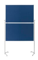 magnetoplan Moderationswand 120,0 x 150,0 cm marineblau