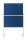 magnetoplan Moderationswand 120,0 x 150,0 cm marineblau