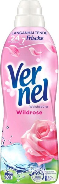 Vernel Wildrose Weichspüler flüssig, 0,858 l