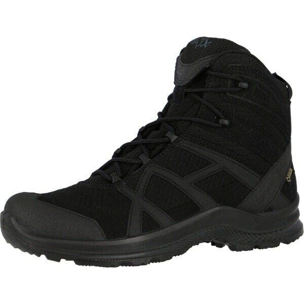 HAIX® Herren O2 Arbeitsschuhe ATHLETIC 2.1 mid schwarz Größe UK 8.5 (EU 42,5)