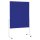 magnetoplan Moderationswand 120,0 x 150,0 cm marineblau