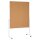 magnetoplan Moderationswand 120,0 x 150,0 cm braun