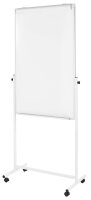 magnetoplan mobiles Whiteboard 3in1 Universal-Board 75,0 x 120,0 cm grau#!#weiß Filz/Whiteboard