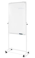 magnetoplan mobiles Whiteboard 3in1 Universal-Board 75,0 x 120,0 cm grau#!#weiß Filz/Whiteboard