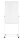 magnetoplan mobiles Whiteboard 3in1 Universal-Board 75,0 x 120,0 cm blau#!#weiß Filz/Whiteboard