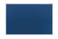 magnetoplan Pinnwand 60,0 x 45,0 cm Textil blau