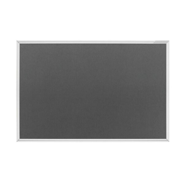 magnetoplan Pinnwand 60,0 x 45,0 cm Textil grau
