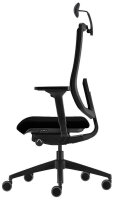 sedus Bürostuhl se:do pro light 2, AP-896/002 Stoff schwarz, Gestell schwarz