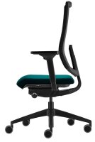 sedus Bürostuhl se:do pro light 2, AP-896/009 Stoff blau, Gestell schwarz