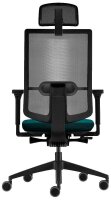 sedus Bürostuhl se:do pro light 2, AP-896/010 Stoff blau, Gestell schwarz