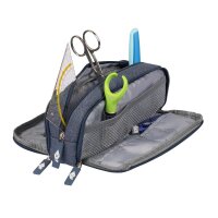WEDO Schlampermäppchen Denim blau, 23,0 x 7,5 cm