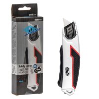 WEDO Cuttermesser Safety Plus Metall silber 19,0 mm, 1 St.