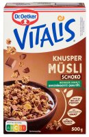 Dr. Oetker Vitalis Knuspermüsli Schoko Müsli 500,0 g, 1 St.