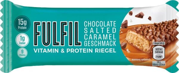 FULFIL Chocolate Salted Caramel Proteinriegel 40,0 g