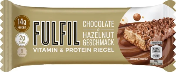 FULFIL Chocolate & Hazelnut Proteinriegel 40,0 g, 1 St.