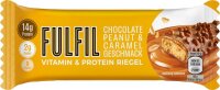 FULFIL Chocolate Peanut & Caramel Proteinriegel 40,0...