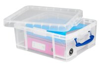 Really Useful Box Aufbewahrungsboxen-Set transparent, 1 Set