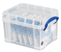 Really Useful Box Aufbewahrungsboxen-Set transparent, 1 Set