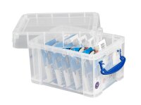 Really Useful Box Aufbewahrungsboxen-Set transparent, 1 Set