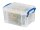 Really Useful Box Aufbewahrungsboxen-Set transparent, 1 Set