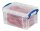 Really Useful Box Aufbewahrungsboxen-Set transparent, 1 Set