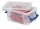 Really Useful Box Aufbewahrungsboxen-Set transparent, 1 Set