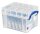 Really Useful Box Aufbewahrungsboxen-Set transparent, 1 Set
