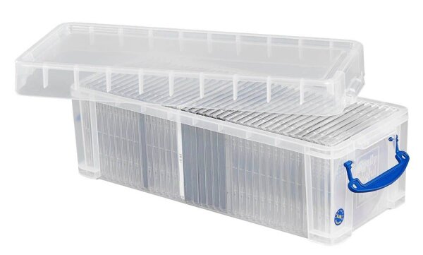 Really Useful Box Aufbewahrungsbox 6,5 l transparent 18,0 x 43,0 x 16,0 cm, 1 St.