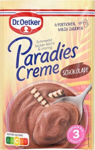 Dr. Oetker Paradies Creme Schokolade 74,0 g, 1 St.