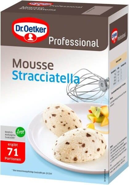 Dr. Oetker Mousse Stracciatella 1,0 kg, 1 St.
