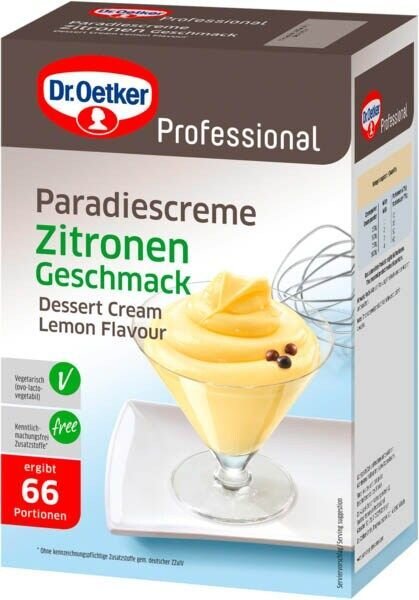 Dr. Oetker Paradiescreme Zitrone 1,0 kg, 1 St.