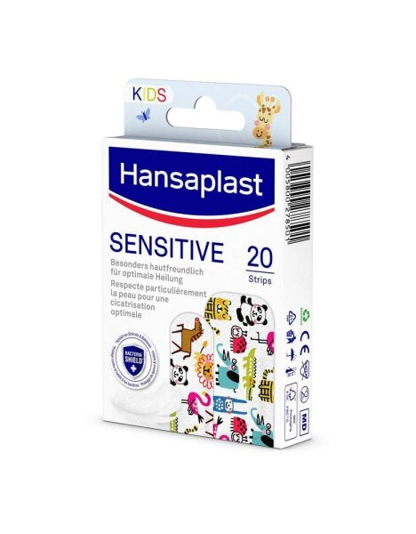 Hansaplast Pflaster KIDS SENSITIVE 48781 bunt, 20 St.