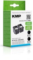 KMP H75D schwarz Druckerpatronen kompatibel zu HP 301XL...