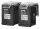 KMP H75D schwarz Druckerpatronen kompatibel zu HP 301XL (CH563EE), 2er-Set