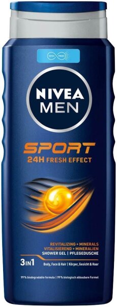 NIVEA MEN SPORT 3in1 Duschgel 500,0 ml