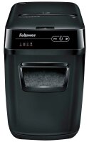 Fellowes AutoMax 150C Aktenvernichter mit Partikelschnitt P-4, 4 x 38 mm, bis 150 Blatt, schwarz