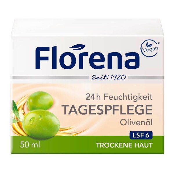 Florena Tagespflege Olivenöl Gesichtscreme 50,0 ml