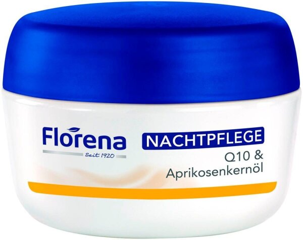 Florena Q10 & Aprikosenkernöl Gesichtscreme 50,0 ml