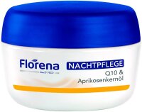 Florena Q10 & Aprikosenkernöl Gesichtscreme 50,0 ml